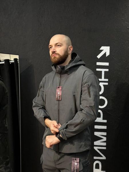 Облегченный Костюм Vanguard серый SoftShell Без утепления размер M 03066-M фото