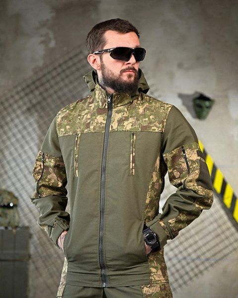 Костюм гірка хижак варан,костюм горка хижак,військовий костюм олива хижак весна літо,форма хижак нгу розмір S 19345 фото