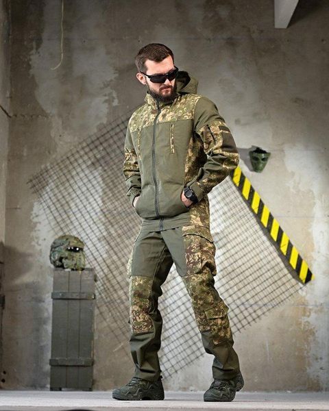 Костюм гірка хижак варан,костюм горка хижак,військовий костюм олива хижак весна літо,форма хижак нгу розмір S 19345 фото