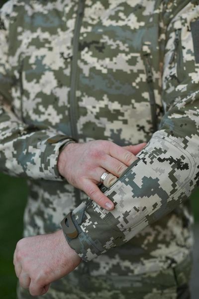 Куртка Soft Shell Tactical піксель ЗСУ розмір М S-5 фото
