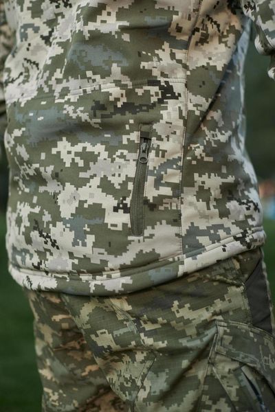 Куртка Soft Shell Tactical піксель ЗСУ розмір М S-5 фото