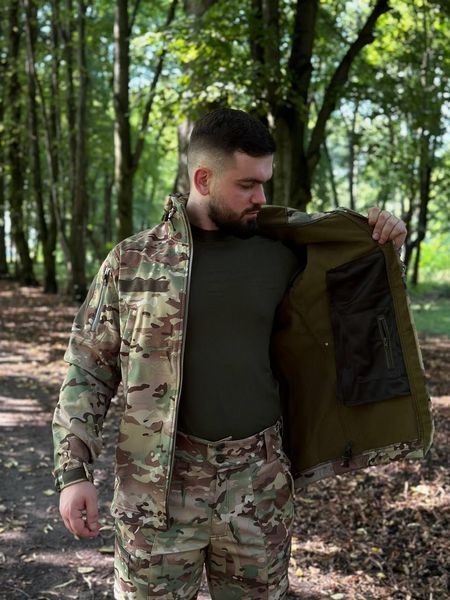 Костюм мультикам софтшел Military розмір S 00625-S фото
