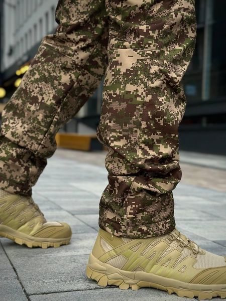 Тактический костюм на флисе Soft Shell Хищник MILITARY размер S 01881-S фото