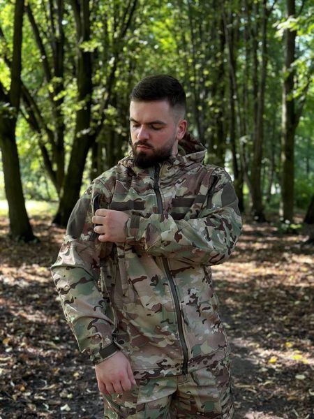 Костюм мультикам софтшел Military розмір S 00625-S фото