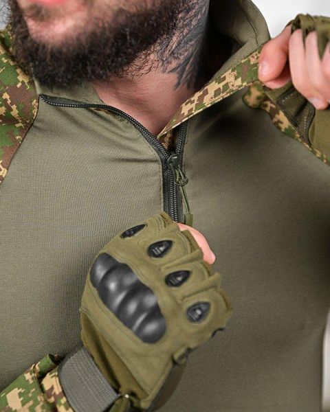 Убакс боевая рубашка хижак олива ВН1057 размер L 87553 фото