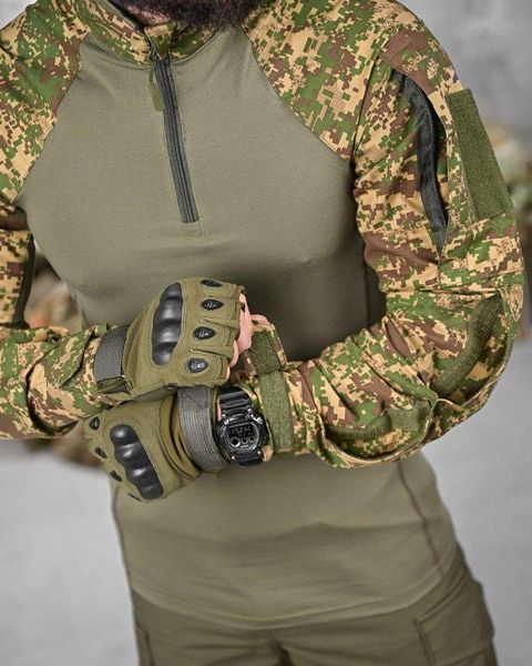 Убакс боевая рубашка хижак олива ВН1057 размер L 87553 фото