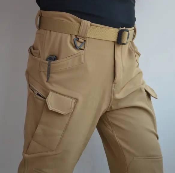 Штани утеплені на флісі Софт Шел Soft Shell койот розмір S 02671-S фото