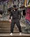 Міський спортивний костюм CARTER total black ТР6001 розмір S 95793 фото 5
