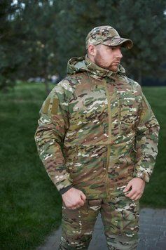 Тактична зимова мембранна куртка AK 2.0 LVL 7 Multicam"Snow Defender" 200 GR розмір XXL АК 2.0 фото