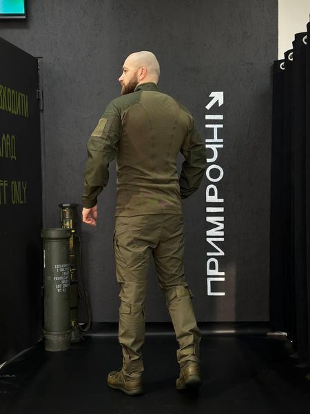 Тактические Военные Брюки Олива 4.5.0 Улучшенные Olive Under Body Armor Combat Shirt размер 46 03086-46 фото