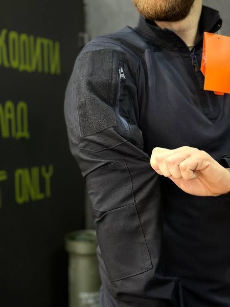 Убакс ДСНС Синий 4.5.0 Улучшенный Black Under Body Armor Combat Shirt размер 46 03092-46 фото