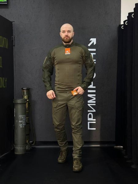 Тактические Военные Брюки Олива 4.5.0 Улучшенные Olive Under Body Armor Combat Shirt размер 46 03086-46 фото