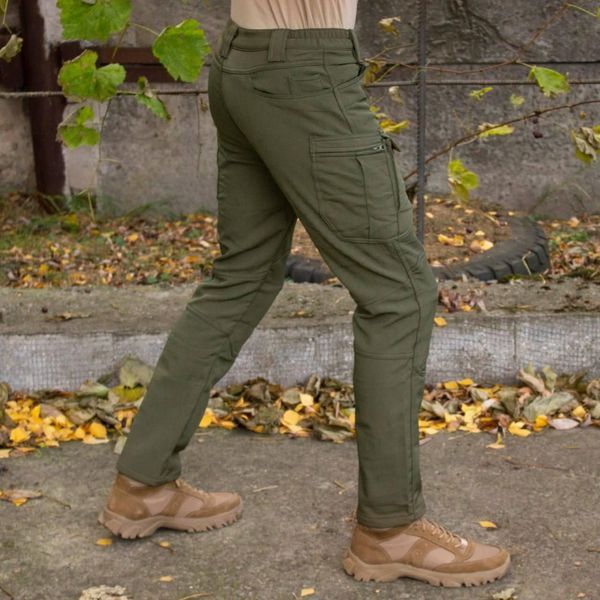 Костюм софтшел Gwild Олива Soft Shell на флісі розмір S 01516-S фото