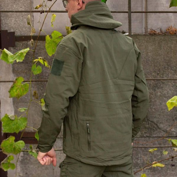 Костюм софтшел Gwild Олива Soft Shell на флісі розмір S 01516-S фото