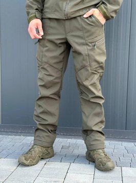 Штани Softshell olive B&L розмір 44 02043-44 фото