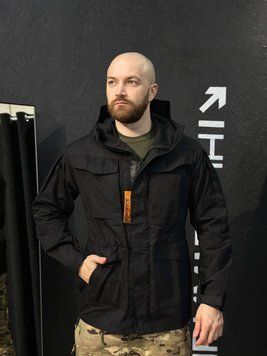 Тактична Військова куртка Чорний Tactical Series 5.0 Black розмір S 03061-S фото