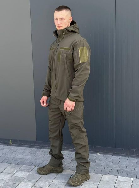 Куртка Софтшел олива Military размер S 00621-S фото