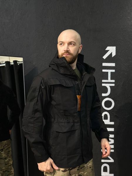 Тактична Військова куртка Чорний Tactical Series 5.0 Black розмір S 03061-S фото