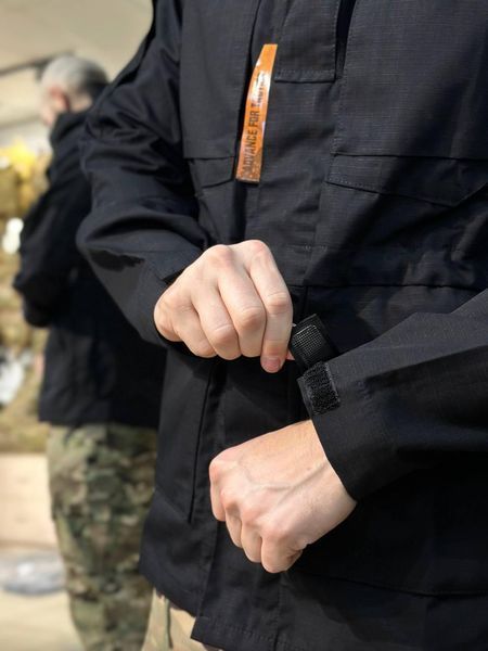 Тактична Військова куртка Чорний Tactical Series 5.0 Black розмір S 03061-S фото