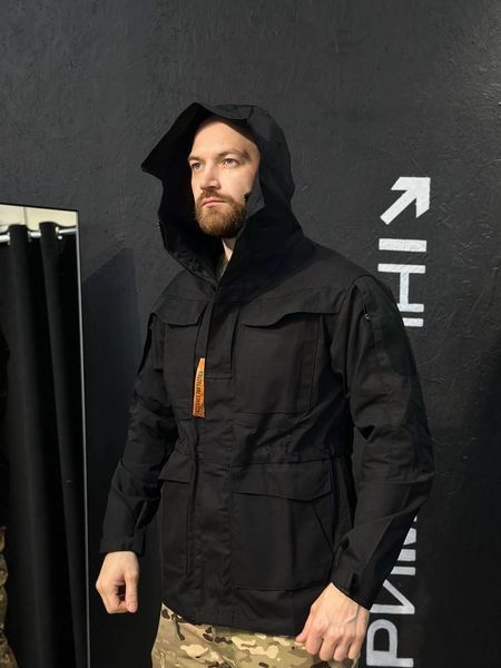 Тактична Військова куртка Чорний Tactical Series 5.0 Black розмір S 03061-S фото