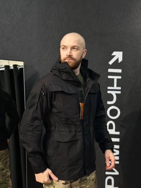 Тактична Військова куртка Чорний Tactical Series 5.0 Black розмір S 03061-S фото