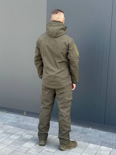 Куртка Софтшел олива Military размер S 00621-S фото