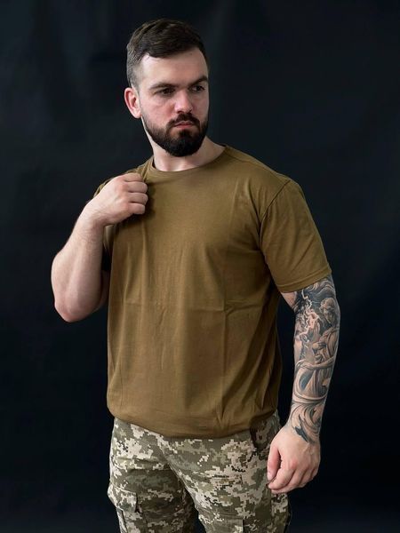 Бойова футболка х/б V~T койот розмір 46 01584-46 фото