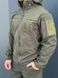 Куртка Софтшел олива Military размер S 00621-S фото 10