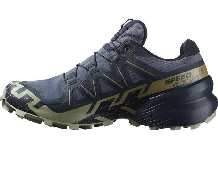 Кроссовки Salomon outdoor SPEEDCROSS 6 GTX Grisai/Carbon/Tea розмір UK7 03941-UK7 фото