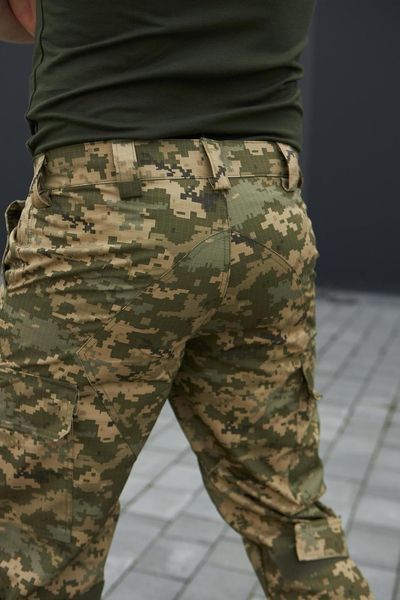 Військові повсякденні штани Military ріп-стоп, піксель ЗСУ розмір 46 905458 фото
