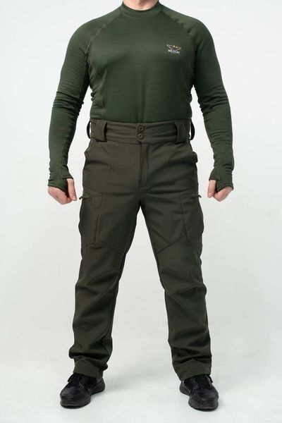 Військовий комплект форми Soft Shell Military олива розмір S 02599-S фото