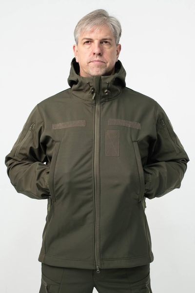 Військовий комплект форми Soft Shell Military олива розмір S 02599-S фото