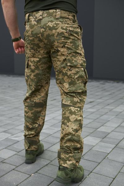 Військові повсякденні штани Military ріп-стоп, піксель ЗСУ розмір 46 905458 фото