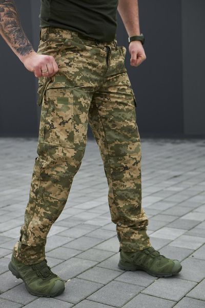 Військові повсякденні штани Military ріп-стоп, піксель ЗСУ розмір 46 905458 фото