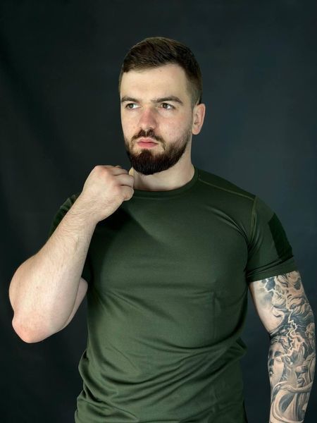 Футболка кул макс з велкро олива R&M розмір 44 01092-44 фото