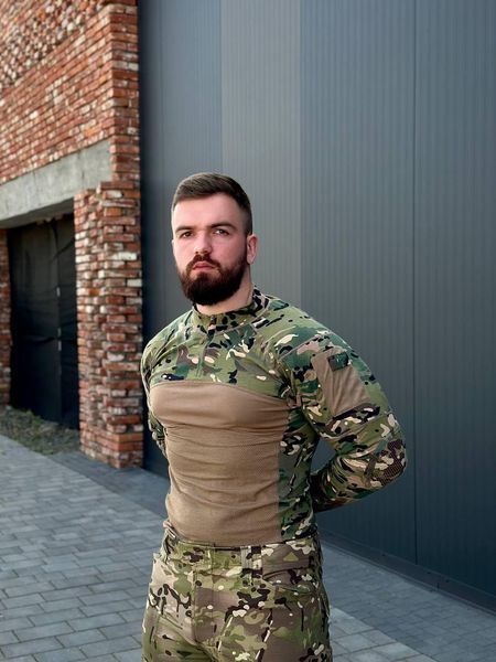 Утеплений костюм 3 в 1 🛑Soft Shell Esdy мультикам с боевой рубашкой Han Wild Multicam размер S 01739-S фото
