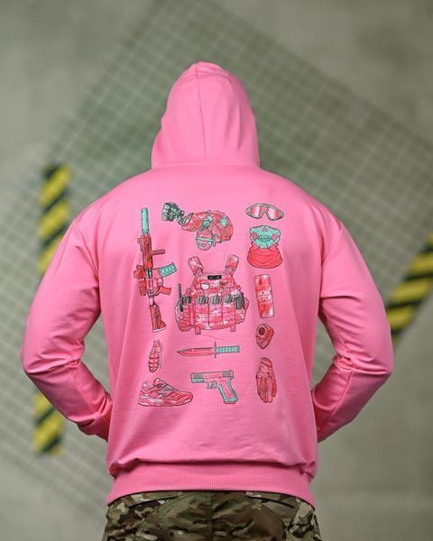 Милитари худи FAXIS equipment pink ТР6962 размер M 95639 фото
