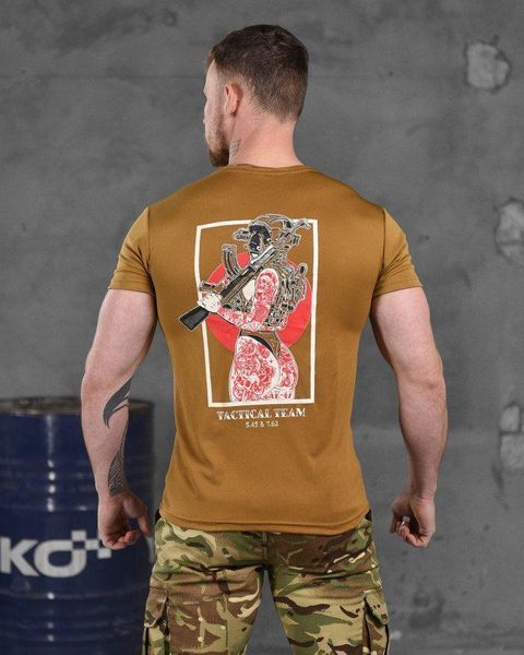 Тактична потовідвідна футболка Odin череп ВН1033 розмір M 86248 фото