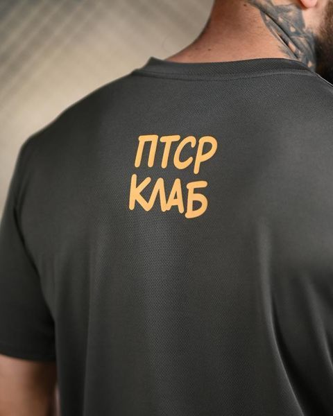 Тактическая футболка BORN OF WAR ПТСР клаб grey ВТ4732 размер S 96197 фото