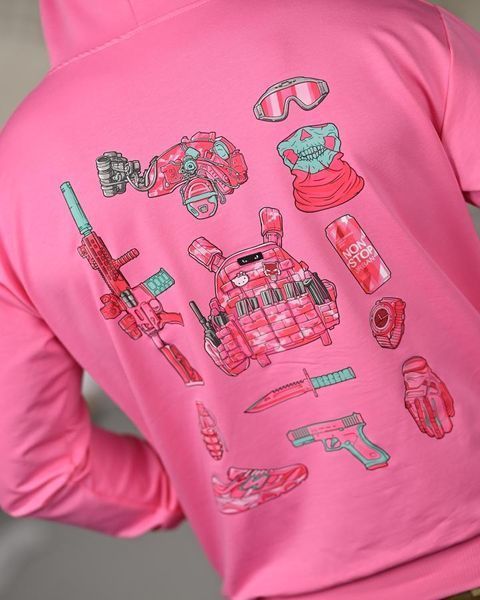 Милитари худи FAXIS equipment pink ТР6962 размер M 95639 фото