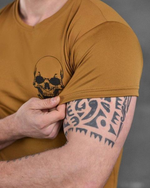 Тактична потовідвідна футболка Odin череп ВН1033 розмір M 86248 фото