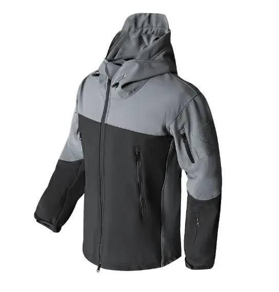 Тактический костюм Серо/Черный SoftShell Gman на флисе размер S 04299-S фото