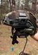Шолом тактичний олива Fast TEAM WENDY Helmet NIJ IIIA + Навушники Earmor M32 MOD3 з чебурашкою +&nbsp;ліхтарик + кавер розмір S Fast05 фото 2