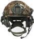 Шолом тактичний олива Fast TEAM WENDY Helmet NIJ IIIA + Навушники Earmor M32 MOD3 з чебурашкою +&nbsp;ліхтарик + кавер розмір S Fast05 фото 7