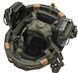 Шолом тактичний олива Fast TEAM WENDY Helmet NIJ IIIA + Навушники Earmor M32 MOD3 з чебурашкою +&nbsp;ліхтарик + кавер розмір S Fast05 фото 5
