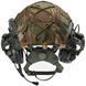 Шолом тактичний олива Fast TEAM WENDY Helmet NIJ IIIA + Навушники Earmor M32 MOD3 з чебурашкою +&nbsp;ліхтарик + кавер розмір S Fast05 фото 6