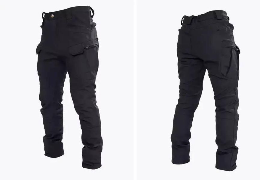 Тактический костюм Серо/Черный SoftShell Gman на флисе размер S 04299-S фото
