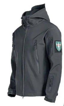 Куртка софтшел Gwild сіра Soft Shell на флісі размер S 02359-S фото