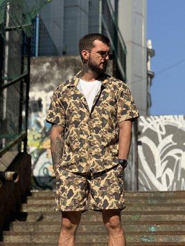 Літній мілітарі комплект Oblivion camo palm ПП7795 розмір S/M 92986 фото