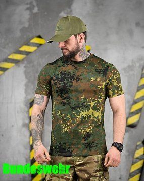 ХЛОПКОВАЯ тактическая футболка PATRIOT Bundeswehr ВТ5098 размер 44/46 91330 фото